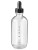 120ml [4 oz] CLEAR Boston Round Bottle with 22-400 Standard Glass Dropper 7X108mm with Graduated Marks [12 Pieces]