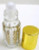 24ml Printed Leaf Design Octagonal Bottle with Rollon Applicator and Aluminum Golden Caps [12 Pcs]