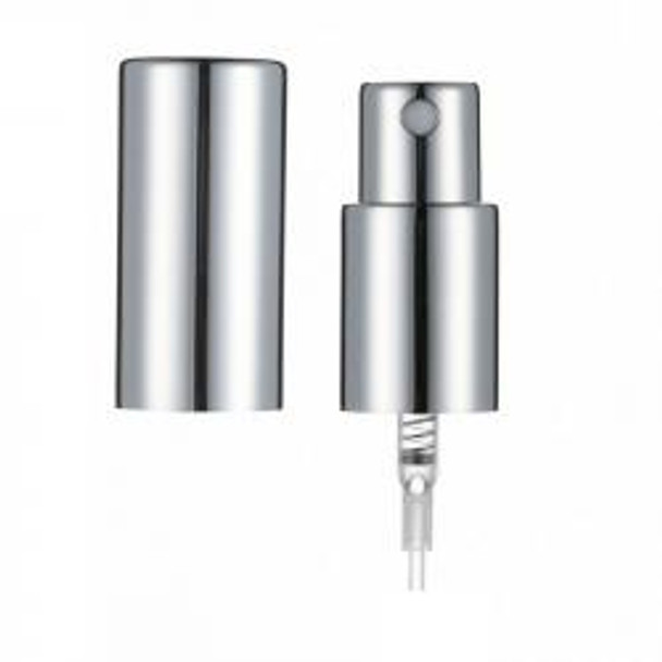 30ml [1 oz] Square Shaped Style Perfume Atomizer Empty Refillable Glass Bottle with Aluminum Silver Sprayer [72 Pcs]