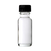 1/2 oz [15 ml&91; CLEAR Boston Round Bottle with Phenolic Cone Liner Caps [144 pcs&91;