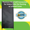 Vinyl Soft Connection - For All Solera Slide Out Awnings w/ Metal Covers