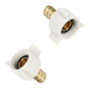 Topargee Flow Sender Fitting Kit - Best Pex  1/2 Female x 1/2 Pex and  BPS Adapters