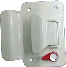 FIC RV Door Deadbolt Locks White SunPro