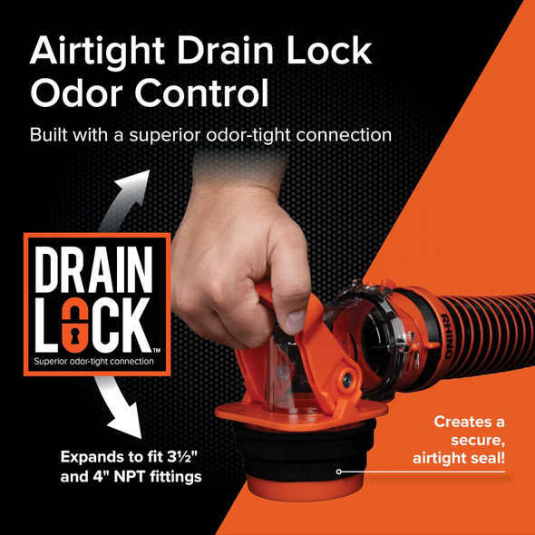 Camco Sewer Hose Drain Adapter for RV Parks