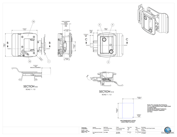 Trailer Lock Diagram