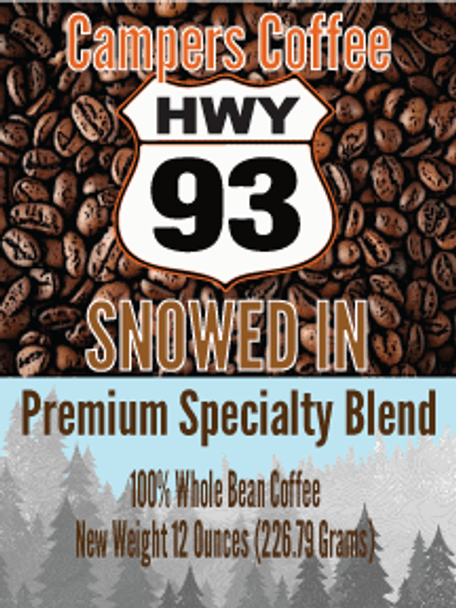 Snowed In 100% Whole Bean Coffee - 12oz