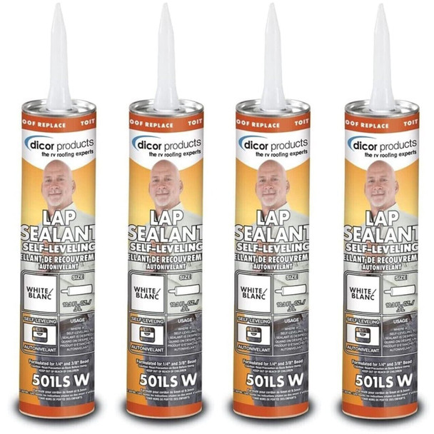 Dicor RV Self Leveling Roof Sealant White