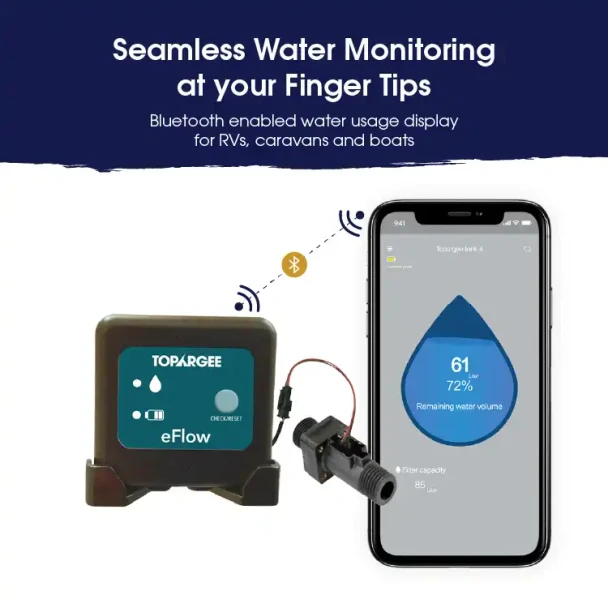 Topargee RV water Gauge with Bluetooth