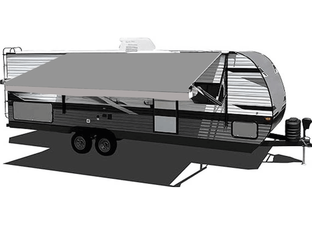 Velarium Solid Gray RV  Awning Fabric