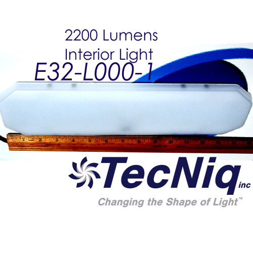 E32-L000-1 TecNiq E32 Surface Mount Interior Light 2200 lumens