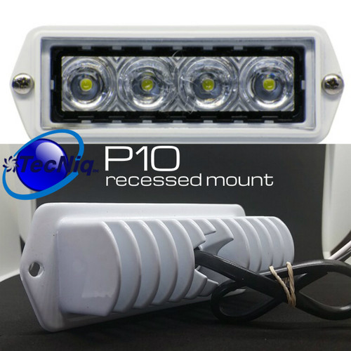 P10-WWFP-1   TecNiq Flush Mount Spreader lights