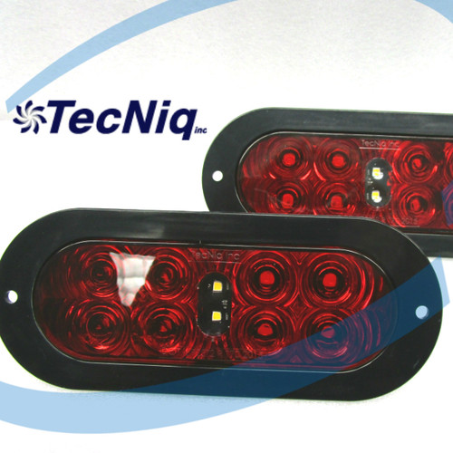   TecNiq T70-RWFP  Flange Mount Pigtail  STT with REVERSE lights