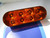 T68-AAZ0A-1  2PK STROBE 6" Oval High Vis AMBER  Amp with grommets