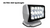 E110-WWG0-1 TecNiq 10 LED 360° Ultra Spotlight with Remote