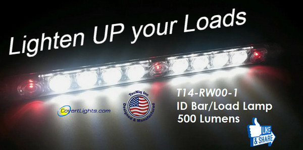 T14-RW00-1 TecNiq ID Bar  with High output Load Lamps