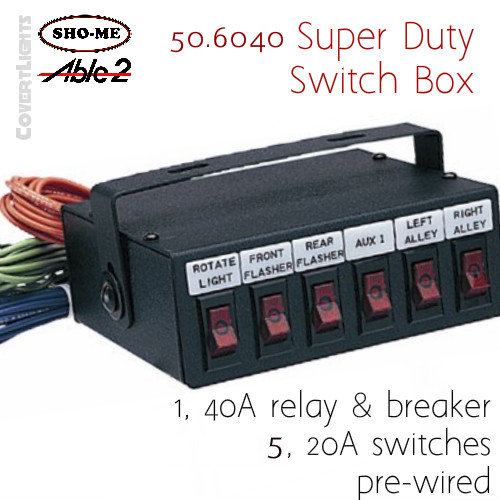 Super Duty 6 Switch Box 6040