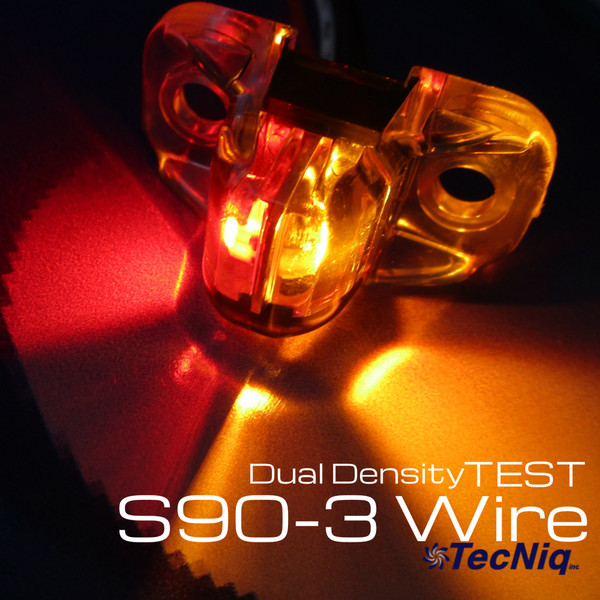 S90-00D0-1 TecNiq Dual Intensity Bi-Color Fender side light 3 wire