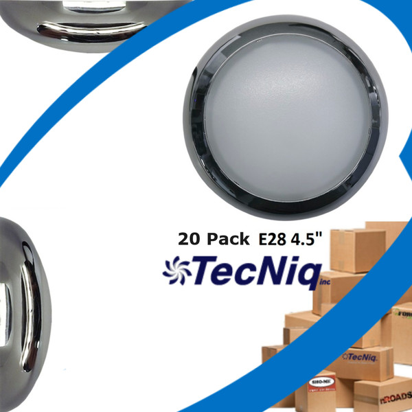 E28-LP00-20 Pack TecNiq 4.5" Premium Interior Dome Lights