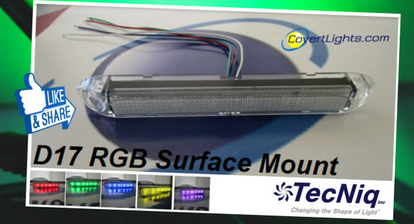 D17-30S0-1  RGB Surface mount Accent Lights