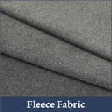 Fleece fabric swatch. The only fabric on the Tuc Fleece Weighted Blanket.