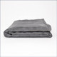 Tuc Cool Weighted Blanket folded on white background.