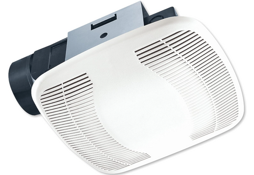 Air King Ceiling Mounted Snap-In Installation 100 CFM Bathroom Exhaust Fan for Bathrooms up to 100 Square Feet, BFQ110