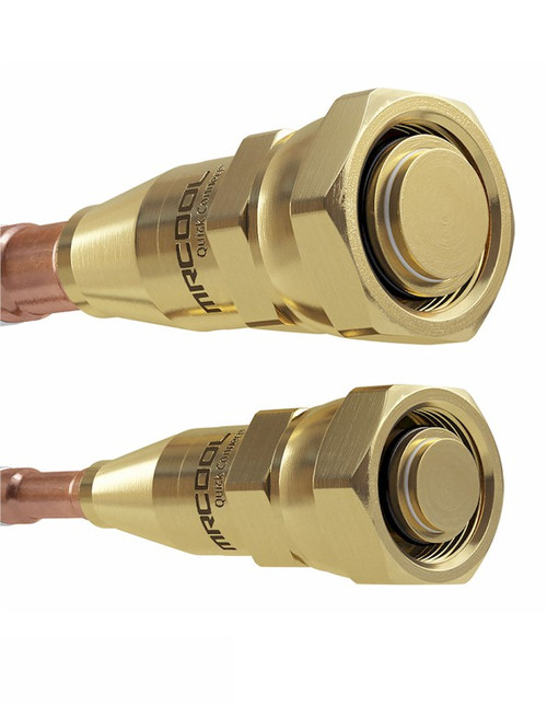 MRCOOL DIY 5th Gen 35 Ft. Pre-Charged Quick Connect Line Set with DIY Pro Cable, 1/4" x 3/8", for DIY 6K, 9K, & 12K Mini Split Indoor Air Handler (DIY35-1438C-O) 1