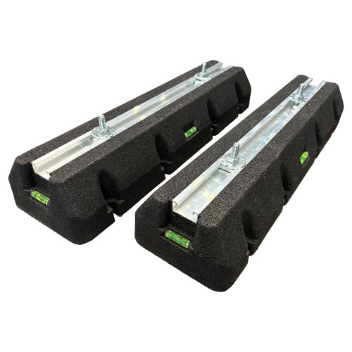 MRCOOL Condenser Riser - 6" Rubber (set of two) | Condenser ONLY - Condenser - Front View