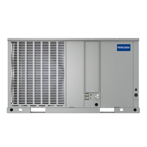 MRCOOL 2.5 Ton Horizontal VersaPro® Package Heat Pump - R454B - Package Unit - Front View