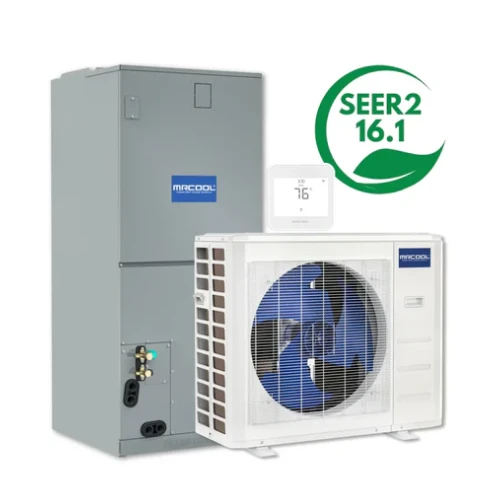 MRCOOL VersaPro 2nd Gen 36,000 BTU 3 Ton 16.1 SEER2 Central Ducted Heat Pump Split System - Model MVP-36-HP-230A00-O