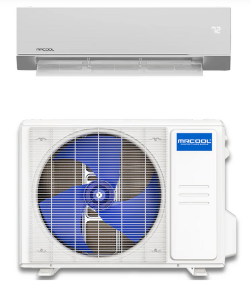 MRCOOL O-ES-09-HP-230C-O1 Olympus 9k BTU single-zone air handler + condenser