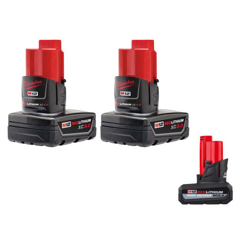 Milwaukee Tool M12™ REDLITHIUM™ XC Battery, 2-Pack HVAC part