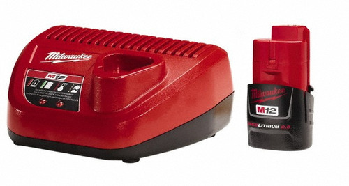 Milwaukee Tool Power Tool Charger: 12V, Lithium-ion HVAC part