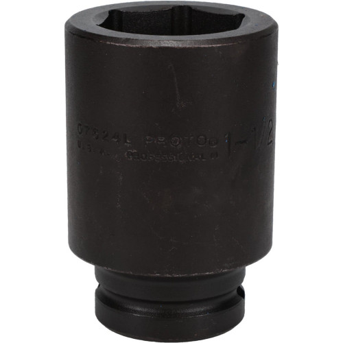 Proto Impact Socket: 3/4" Drive, 1-1/2" Socket, Hex Drive HVAC part