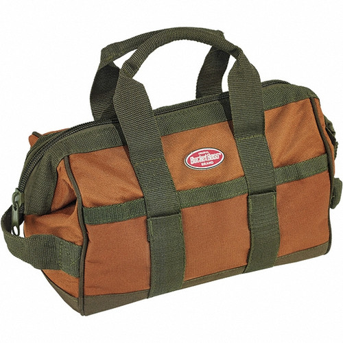 Bucket Boss Tool Bag: 16 Pocket, 12"" Wide, 9"" High HVAC part