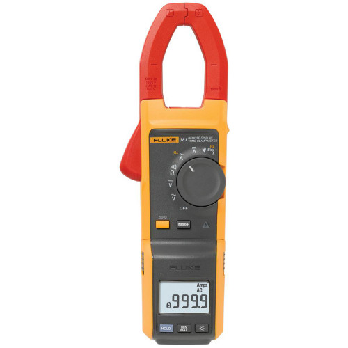 Clamp Meter: CAT III & CAT IV, 1.3386" Jaw, Clamp On Jaw