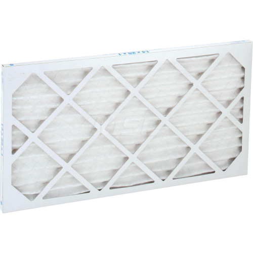Pleated Air Filter: Wire-Backed Pleated, MERV 8, Synthetic, 35% Efficient, 14" High, 25" Wide, 1" Deep