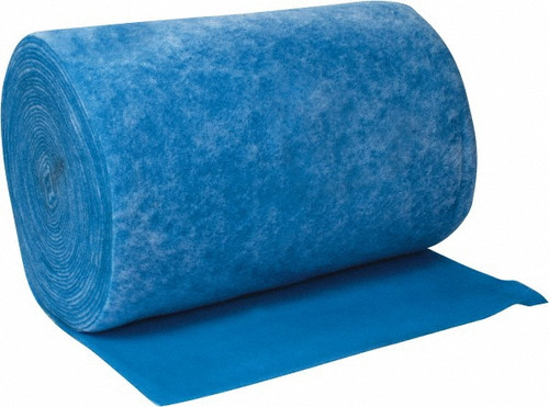 Panel Air Filter: 48" Wide, MERV 4, 30% Efficiency (Sold as 1 Roll — 135 ft)