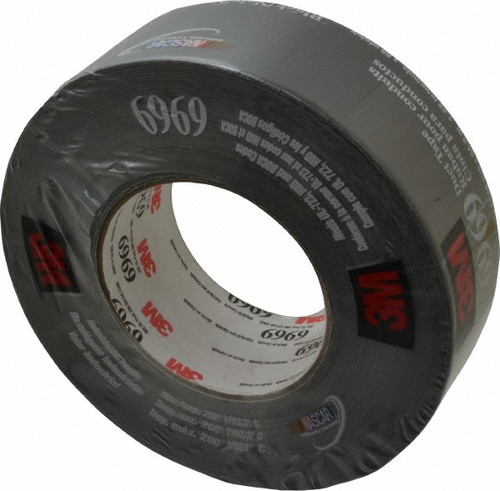 3M 2 inch wide, 54.8 meter long, 10.7 mil thick polyethylene foam duct tape for HVAC sealing and insulation repair