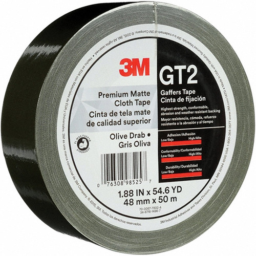 3M Duct & Foil Tape: Tape Type: Gaffers
