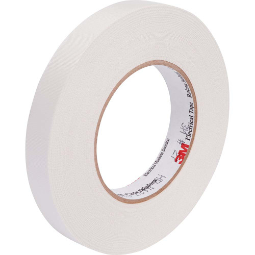 3M white electrical tape 3/4 inch wide 66 feet long high temperature insulation tape