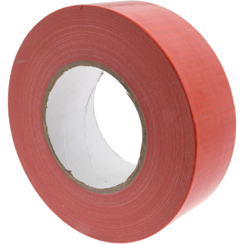 PRO-SOURCE 2 inch wide polyethylene foam duct tape 60 yards long with rubber adhesive red for HVAC duct sealing and repair
