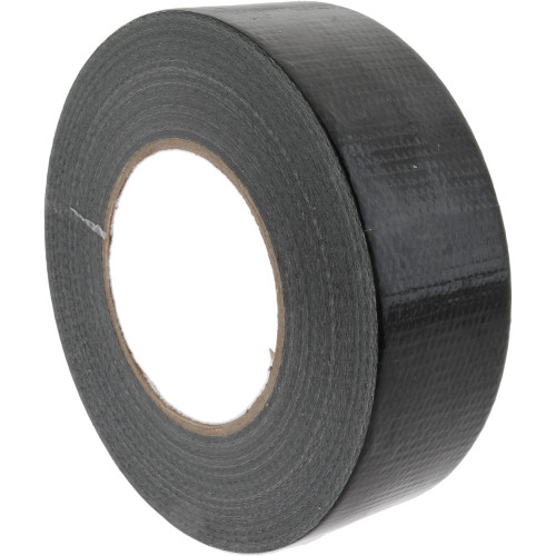 PRO-SOURCE 2 inch wide black polyethylene foam duct tape for HVAC sealing and insulation