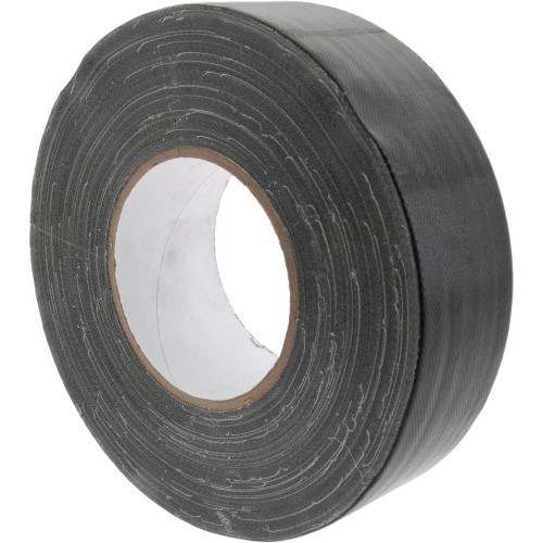 PRO-SOURCE 2 inch wide black polyethylene foam duct tape 11.8 mil thick for HVAC sealing