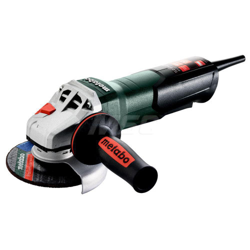 Metabo 4.5 to 5 inch corded angle grinder 11,000 RPM with paddle switch no lock-on for HVAC metal cutting