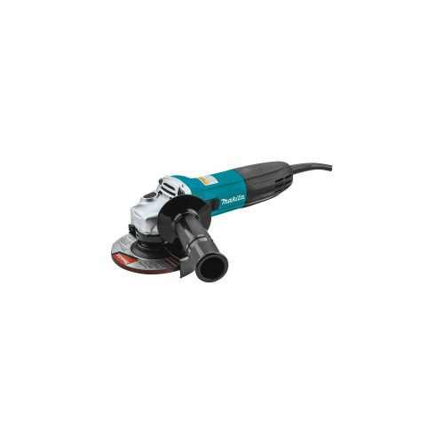 Makita 4-1/2 inch corded angle grinder with 11,000 RPM for HVAC and metalworking