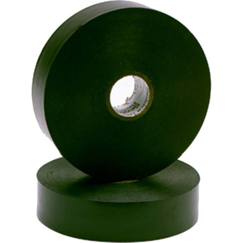 3M Electrical Tape: 1-1/2" Wide, 528" Long, 7 mil Thick, Black