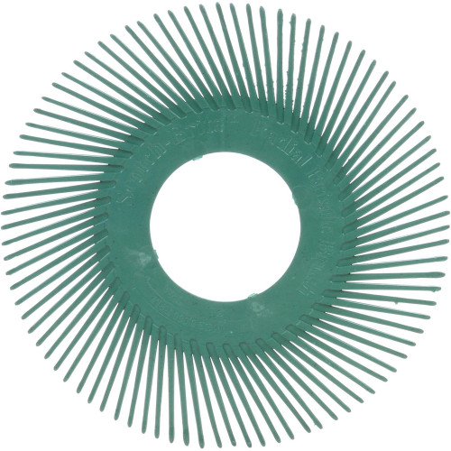 3M 3M - Radial Bristle Brush: 6" Dia, 1" Center Hole, Ceramic HVAC part