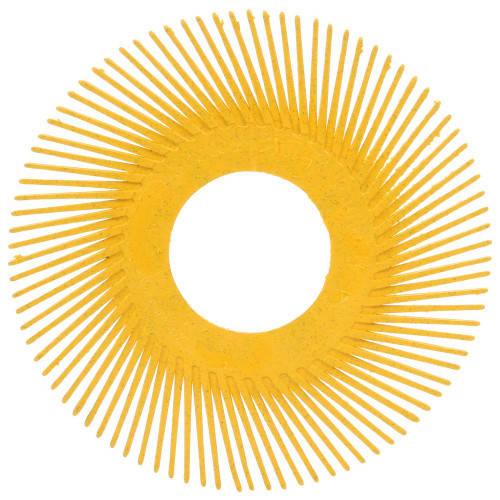 3M - Radial Bristle Brush: 6" Dia, Ceramic