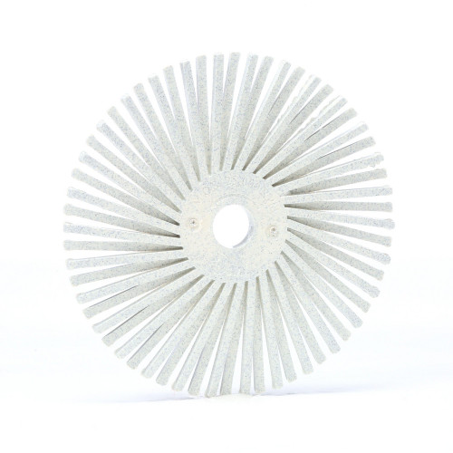 3M 3M - Radial Bristle Brush: 3" Dia, 3/8" Center Hole, Ceramic HVAC part